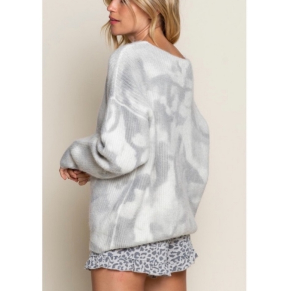 POL Dip-dyed Knitted Sweater - Picture 5 of 9